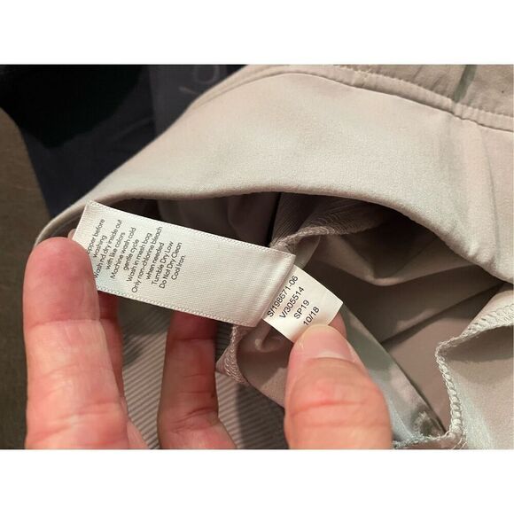 Athleta Womens grey Pull On Flat Front Mid-Rise Ankle Pants Size 2 - Picture 4 of 6